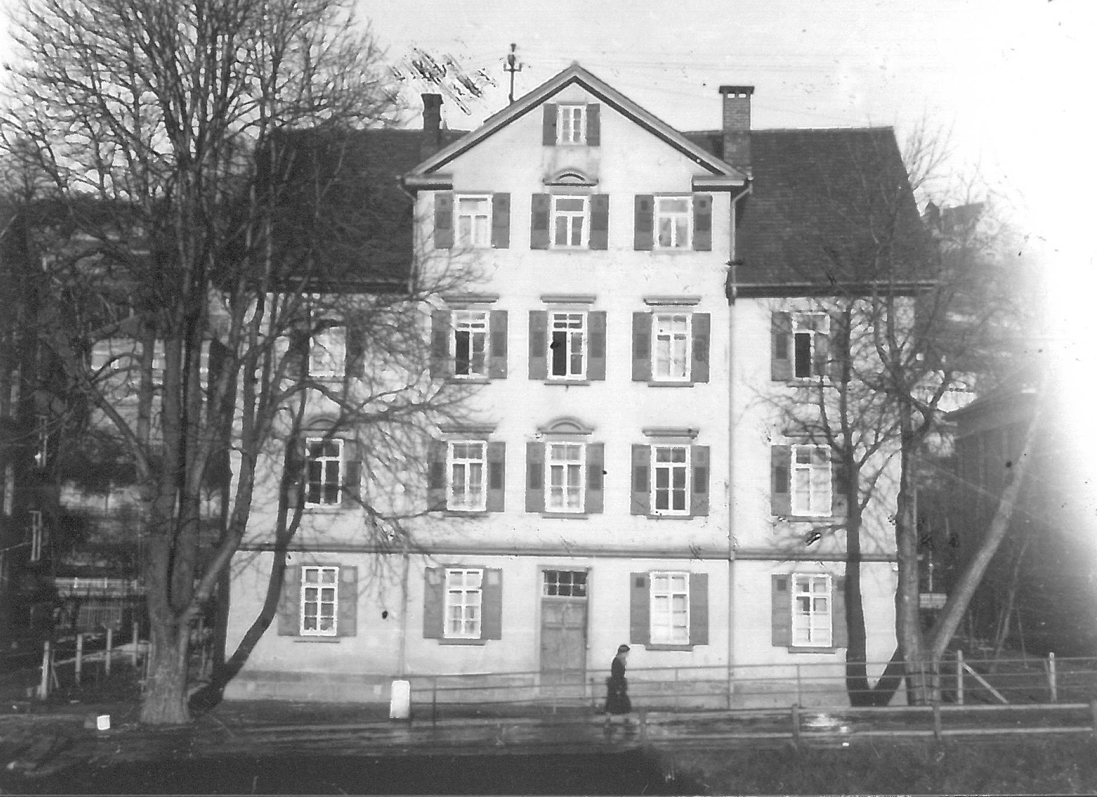 Das Wohnhaus in der Wöhrdstraße 23.