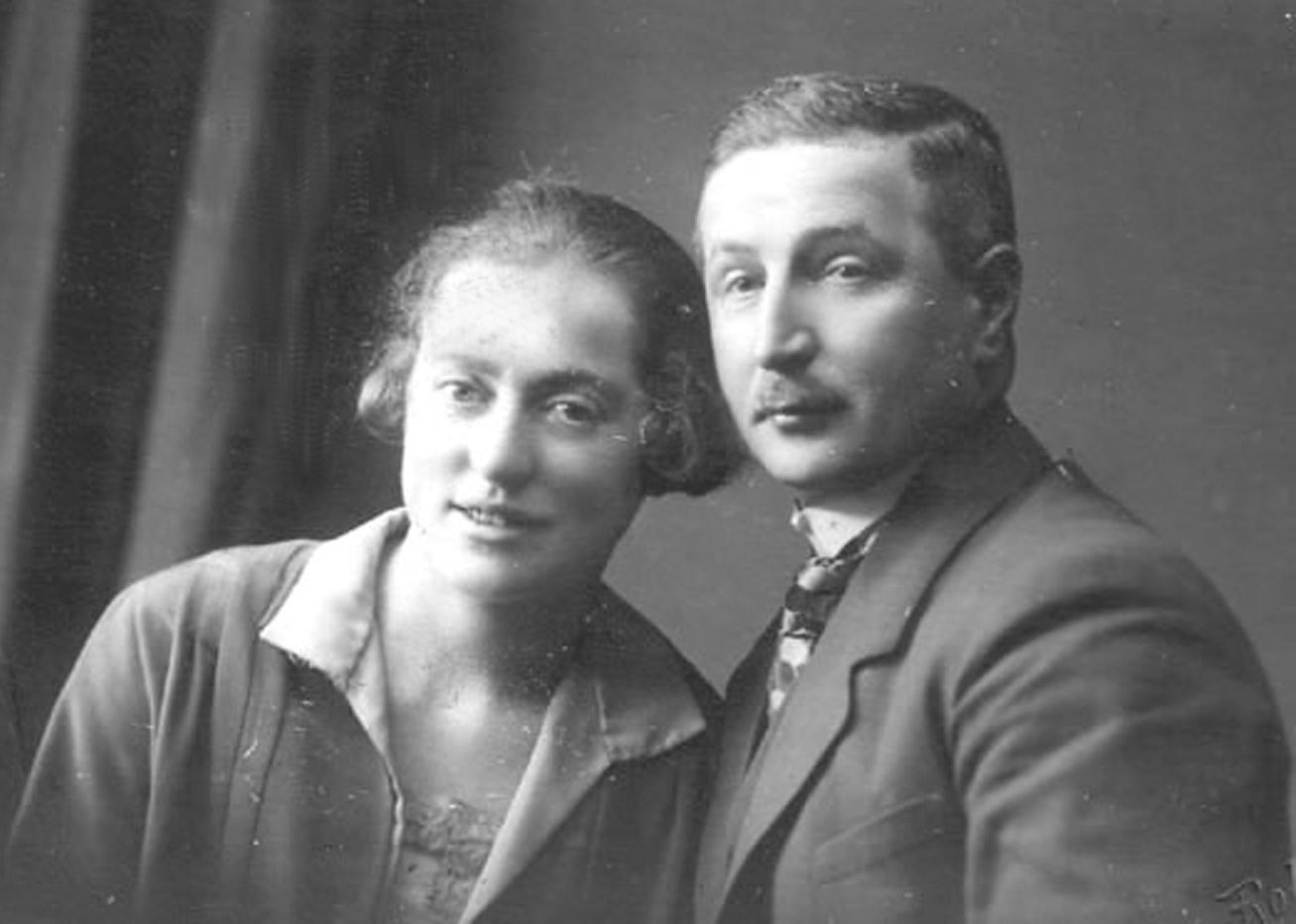 The parents Klara and Ludwig Baum