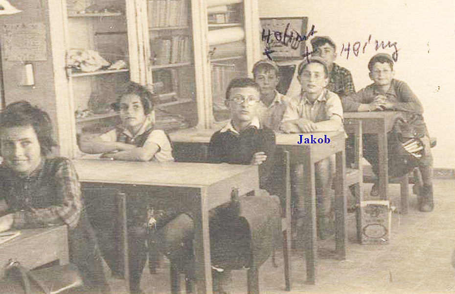 Jakob in Shavei Tzion's school.