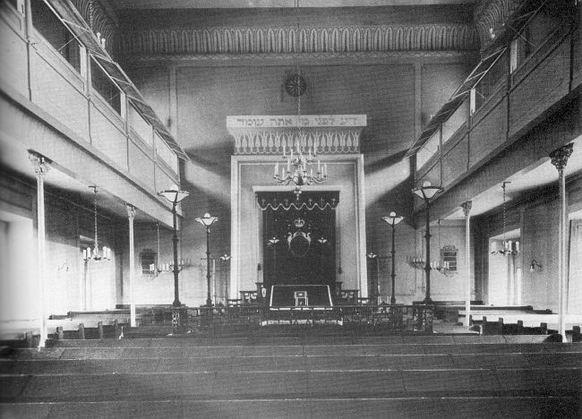 The Würzburg Synagogue before its destruction