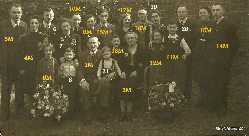 The only event engraved in Max's memory from before the outbreak of World War 2:   his grandparents' golden wedding anniversary. Of all the relatives who took part in this celebration, only six survived the Holocaust.