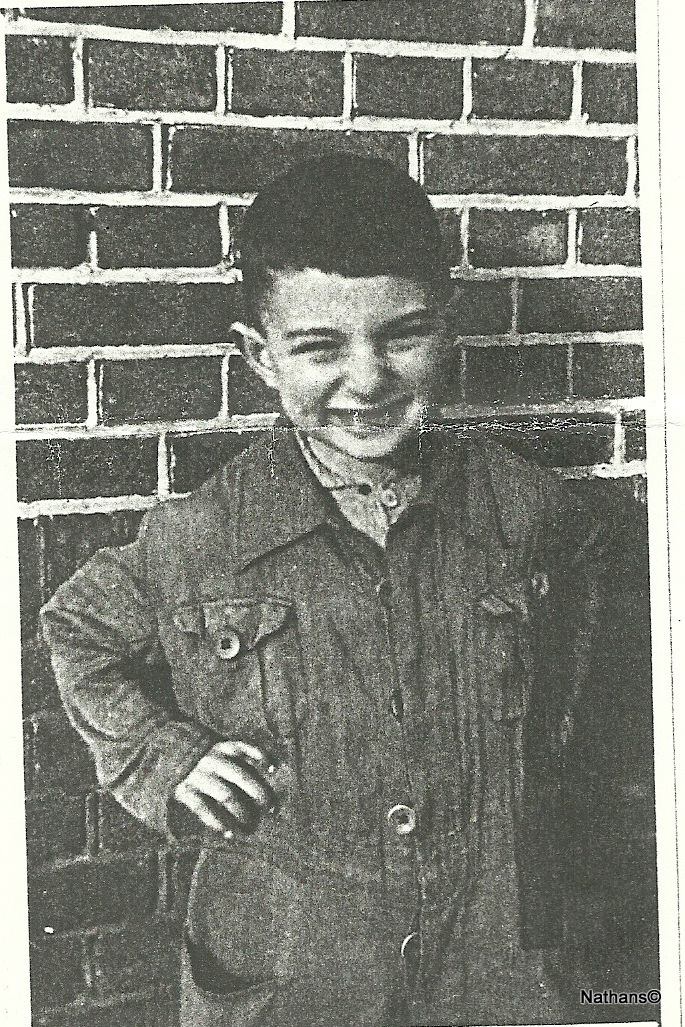 Max on the farm during World War 2.