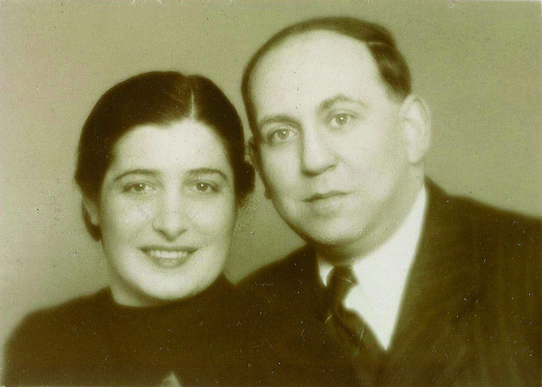 Pavel's parents Elisabeth and Hans Hoffmann.