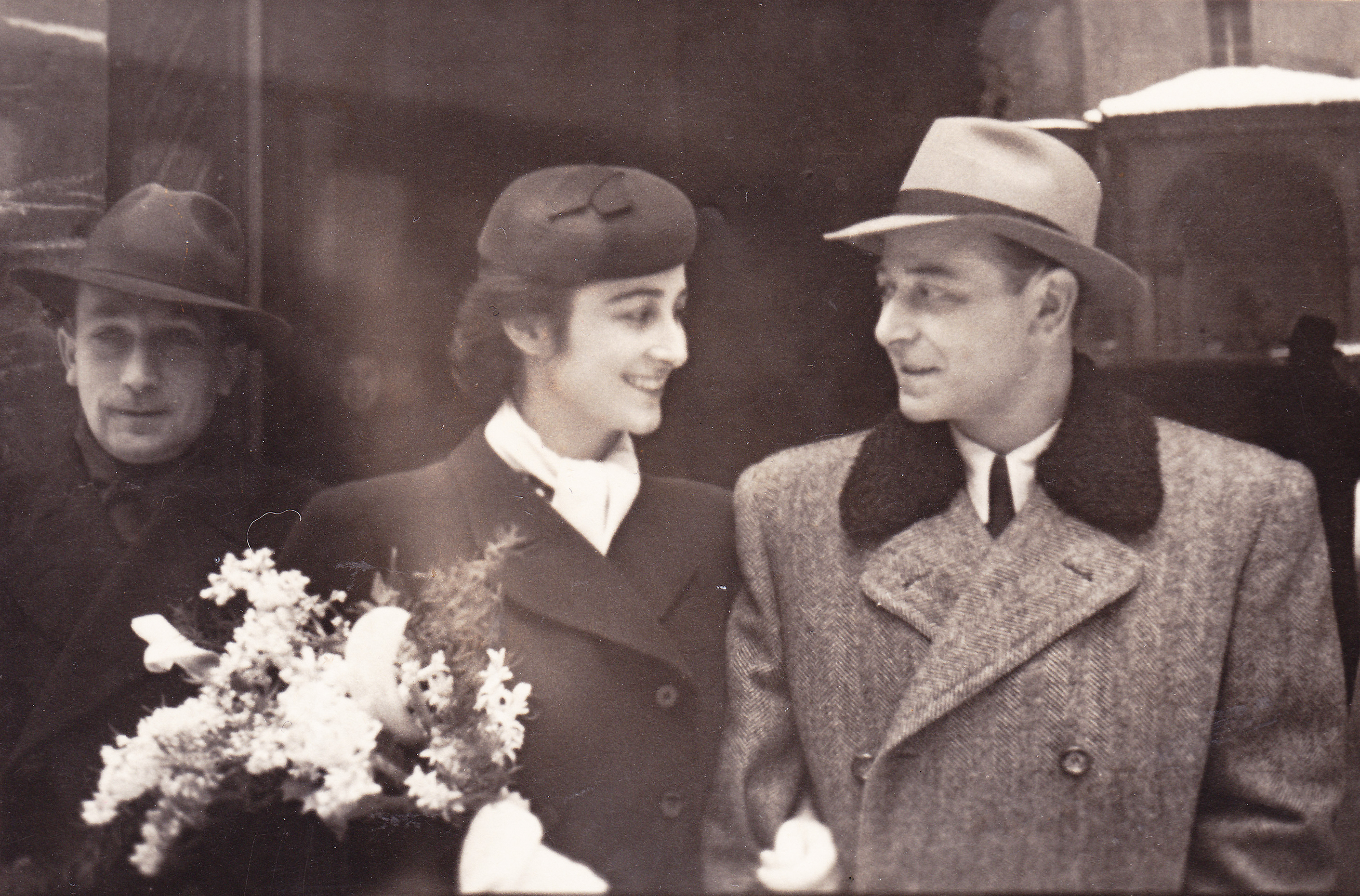 Hochzeit von Onkel Eugen Ketely, 1947.