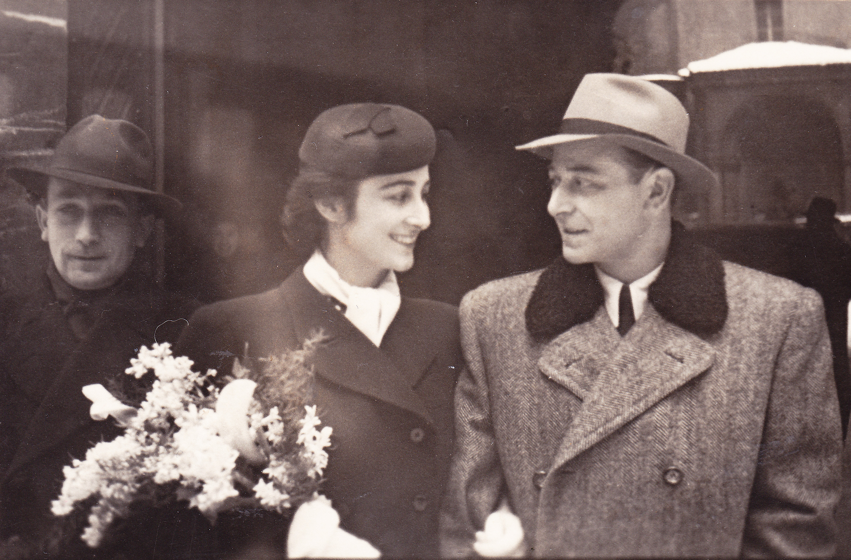 Wedding of uncle Eugen Ketely, 1947.