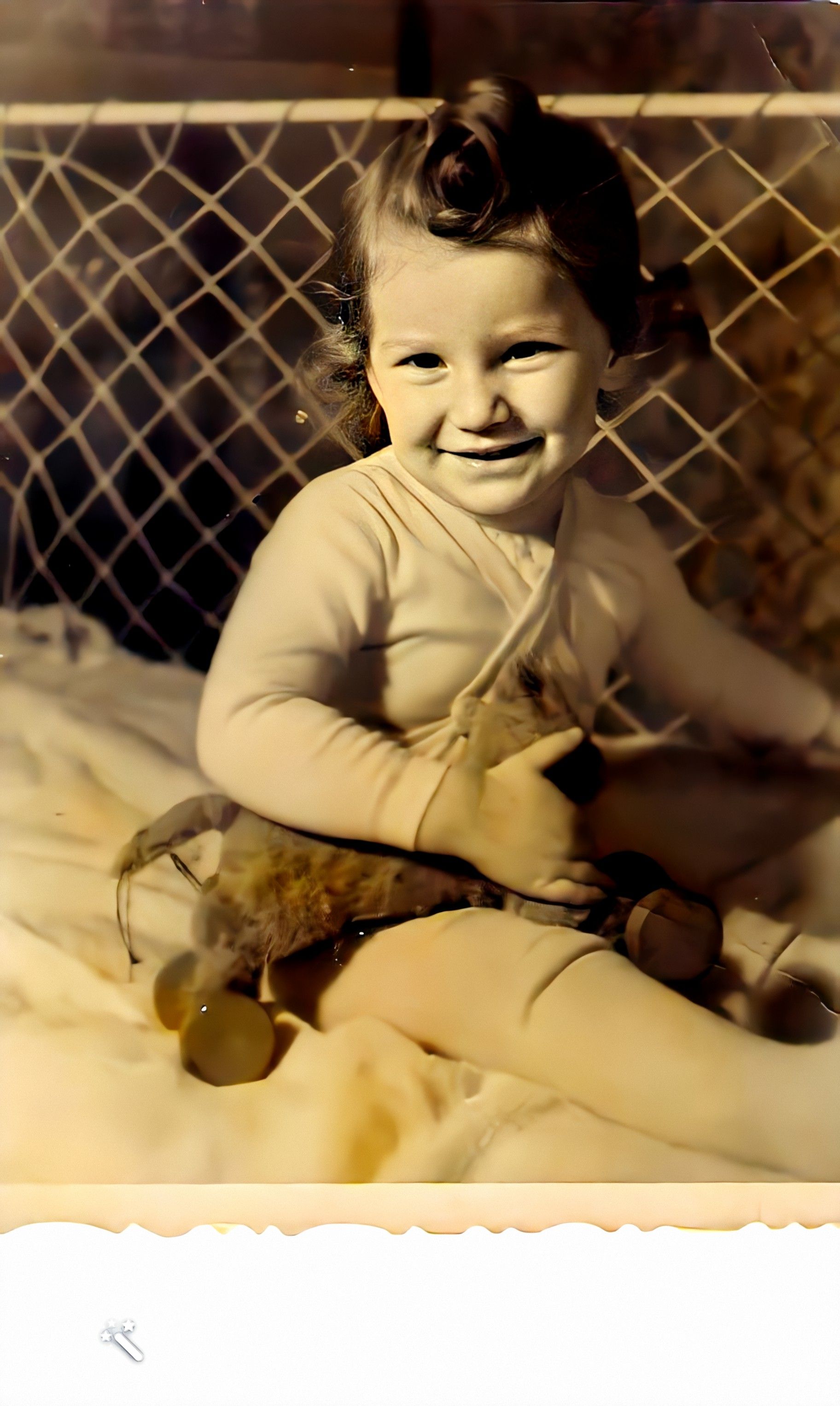 Relli auf Kinderfotos (beide 1941) 