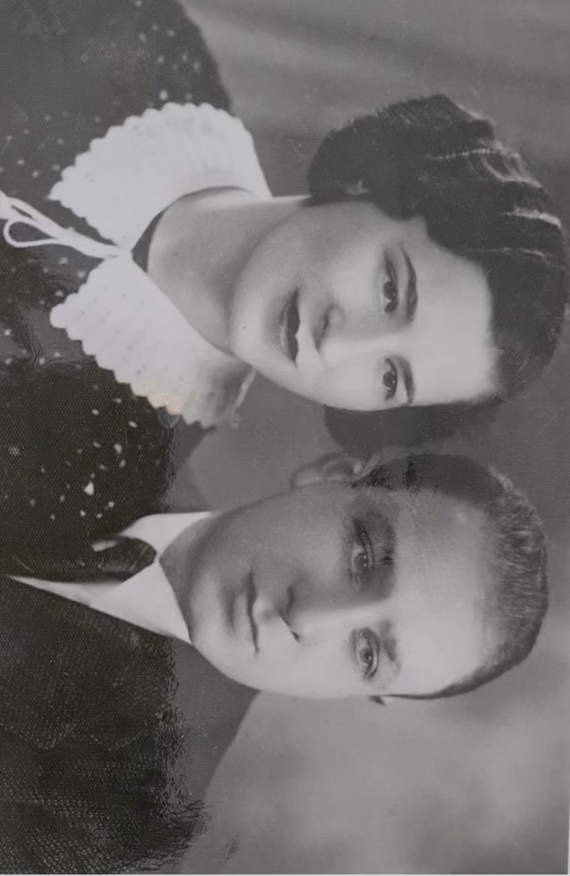 Gedaliah and Hannah-Gittel Blass, the parents of Margalit Blass (later named Tammy Lavi).