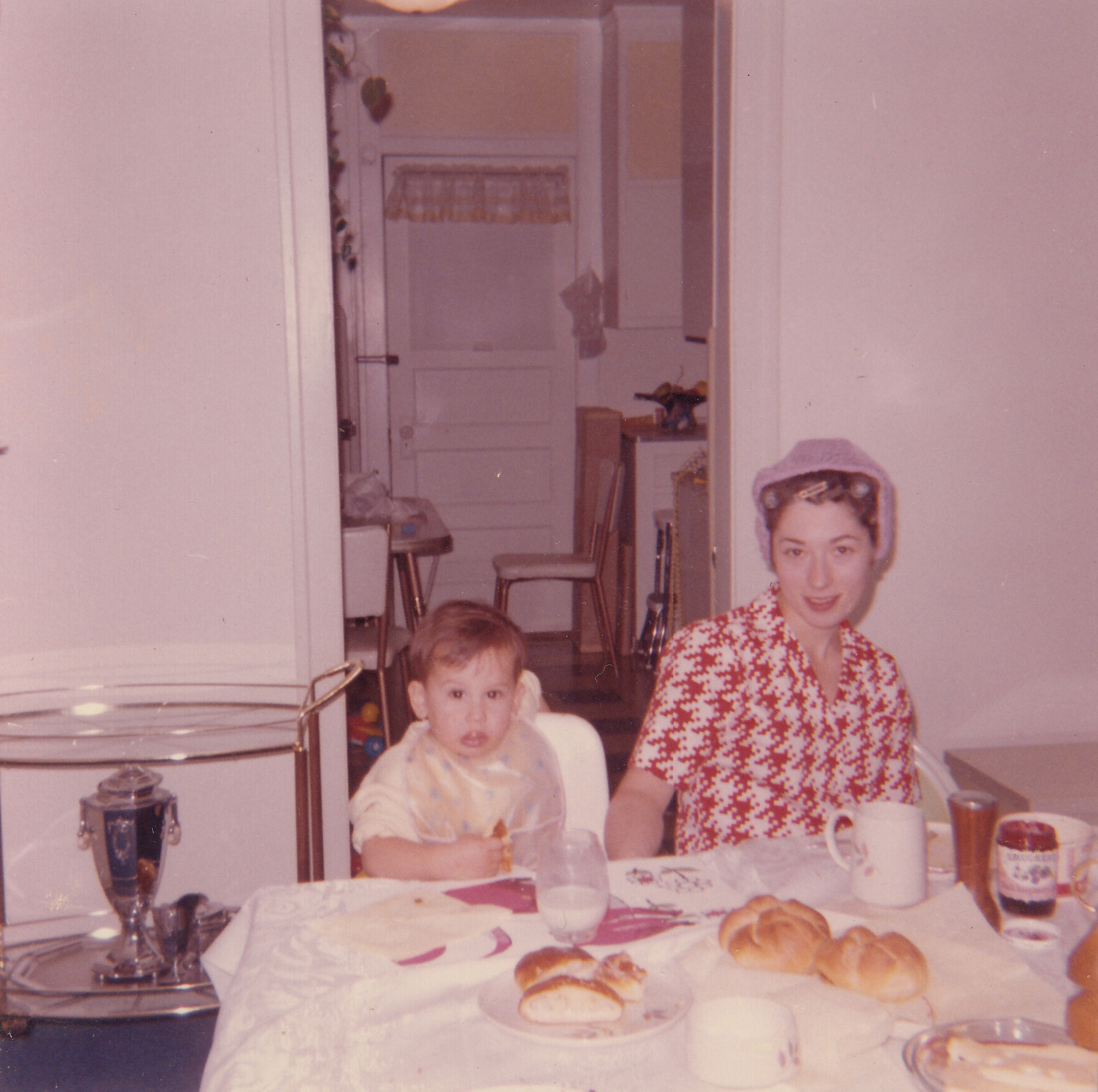 Sheila Gideon with her son Jerry. USA, 1963/1964.