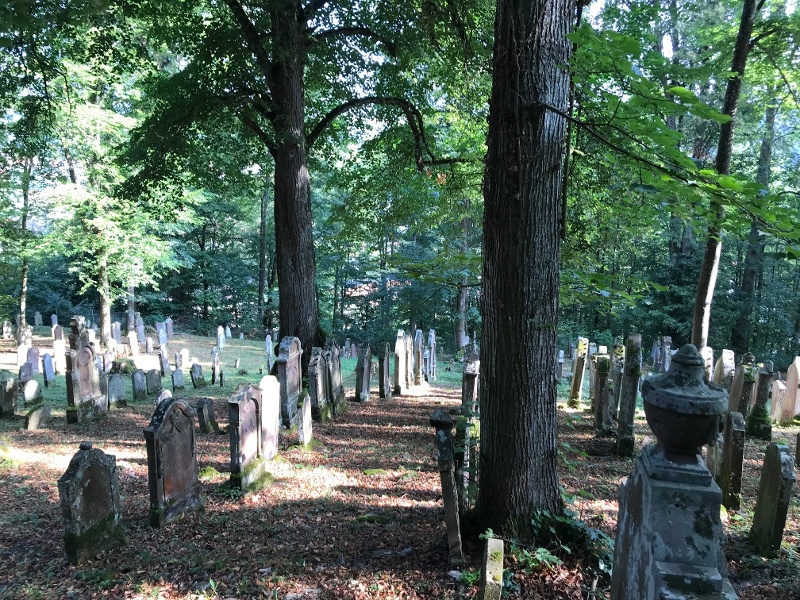 Jewish cemetery in Rexingen.